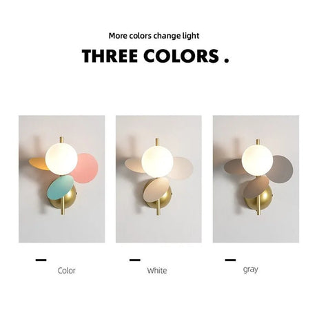 Nordic Wall Light Creative Macaroon Lamp - Hans Lumiere