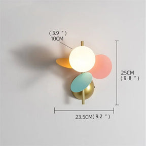Nordic Wall Light Creative Macaroon Lamp - Hans Lumiere
