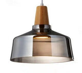 Nordic Wood Glass Pendant Lights - Hans Lumiere