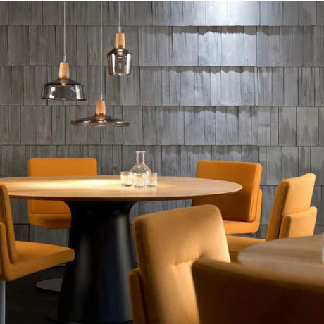 Nordic Wood Glass Pendant Lights - Hans Lumiere