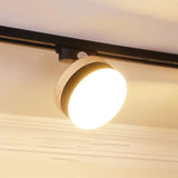 Nordic Wooden COB LED Ceiling Track Rail Spotlight - Hans Lumiere