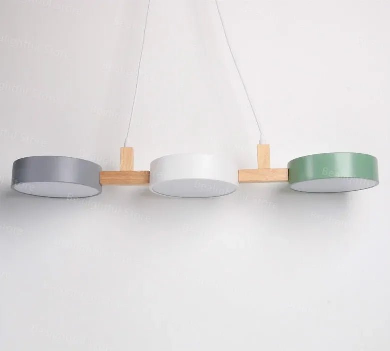 Nordic Wooden Kitchen Pendant Lights Fixture - Hans Lumiere