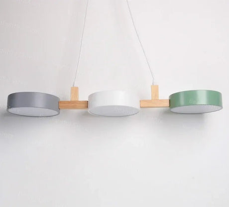 Nordic Wooden Kitchen Pendant Lights Fixture - Hans Lumiere