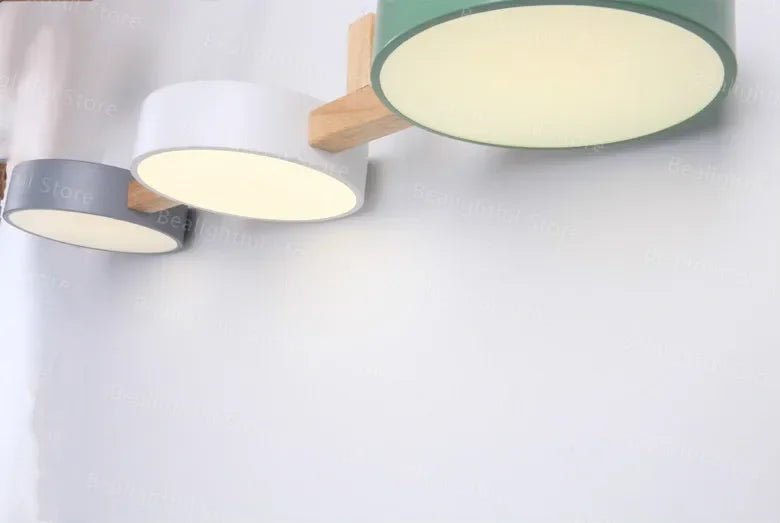 Nordic Wooden Kitchen Pendant Lights Fixture - Hans Lumiere