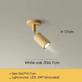 Nordic Wooden LED Track Ceiling Light - Hans Lumiere