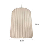 Origami Paper Lantern Pendant Light – Nordic Foldable Shade - Hans Lumiere