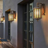 Outdoor Bronze Light LED Wall Lamp - Hans Lumiere