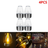 Outdoor Courtyard Decorative Solar Stainless Steel LED Candle - Hans Lumiere
