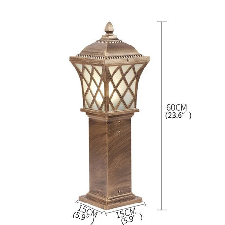 Outdoor Garden Light Classical Lawn Lamp - Hans Lumiere