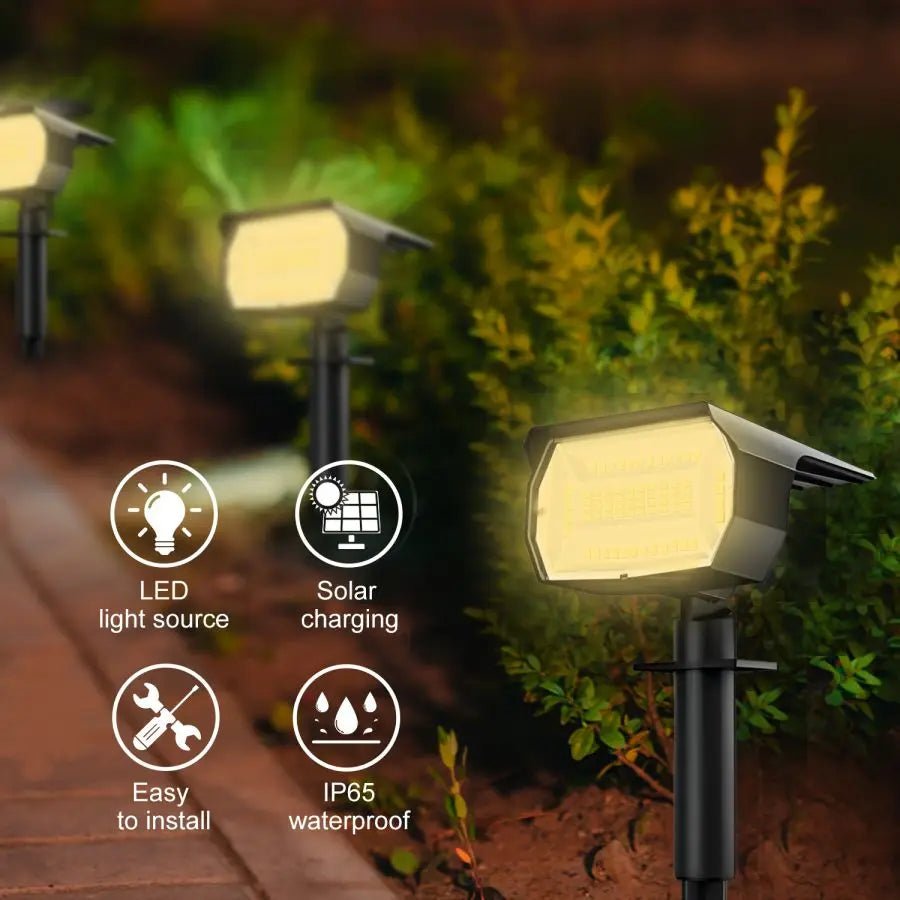 Outdoor Garden Solar Spot Light - Hans Lumiere