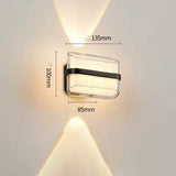 Outdoor IP65 Waterproof LED Wall Lamp - Hans Lumiere