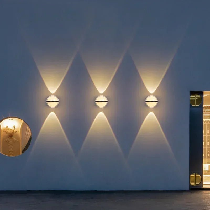 Outdoor IP65 Waterproof LED Wall Lamp - Hans Lumiere