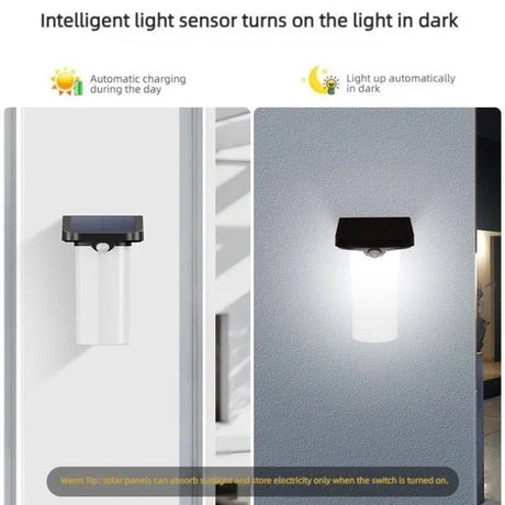 Outdoor LED Solar Light With Motion Sensor - Hans Lumiere