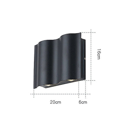 Outdoor LED Wall Lighting Waterproof Wall Washer Lamp - Hans Lumiere