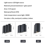 Outdoor LED Wall Lighting Waterproof Wall Washer Lamp - Hans Lumiere