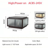 Outdoor LED Waterproof Courtyard Solar Light - Hans Lumiere