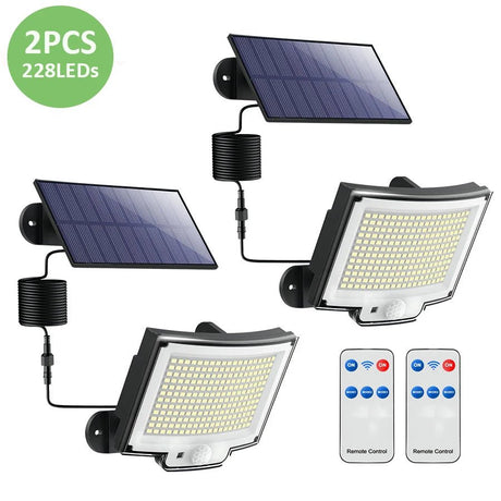 Outdoor PIR Motion Sensor LED Wall Lamp - Hans Lumiere