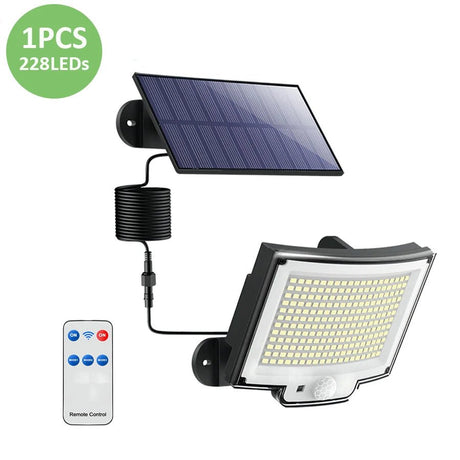 Outdoor PIR Motion Sensor LED Wall Lamp - Hans Lumiere