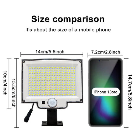 Outdoor PIR Motion Sensor LED Wall Lamp - Hans Lumiere