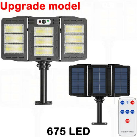 Outdoor Powerful Super Bright Street Lamp With Motion Sensor - Hans Lumiere
