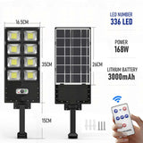 Outdoor Powerful Super Bright Street Lamp With Motion Sensor - Hans Lumiere