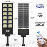 Outdoor Powerful Super Bright Street Lamp With Motion Sensor - Hans Lumiere