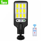 Outdoor Security LED Solar Lights with Remote Control Motion Sensor - Hans Lumiere