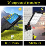 Outdoor Security LED Solar Lights with Remote Control Motion Sensor - Hans Lumiere