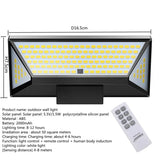 Outdoor Solar Wall Flood Light - Hans Lumiere