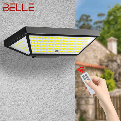 Outdoor Solar Wall Flood Light - Hans Lumiere