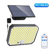Outdoor Super Bright 318/200 LED Solar Light With Motion Sensor - Hans Lumiere