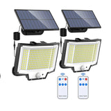 Outdoor Super Bright 318/200 LED Solar Light With Motion Sensor - Hans Lumiere