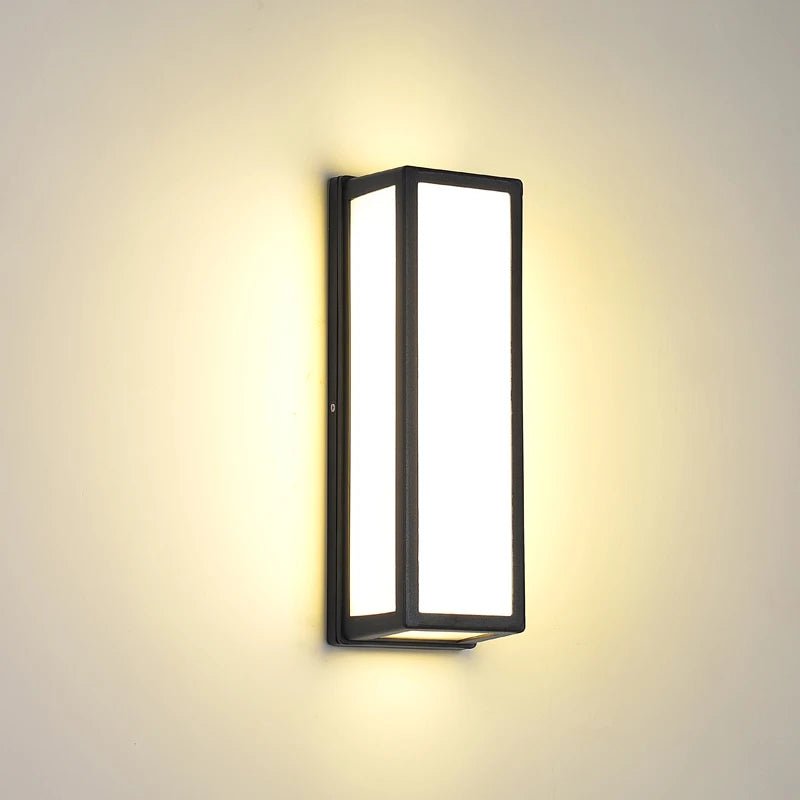 Outdoor Wall Lamp Led Wall Light With Motion Sensor - Hans Lumiere