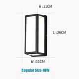 Outdoor Wall Lamp Led Wall Light With Motion Sensor - Hans Lumiere