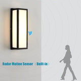 Outdoor Wall Lamp Led Wall Light With Motion Sensor - Hans Lumiere