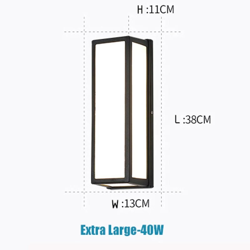 Outdoor Wall Lamp Led Wall Light With Motion Sensor - Hans Lumiere