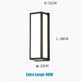 Outdoor Wall Lamp Led Wall Light With Motion Sensor - Hans Lumiere