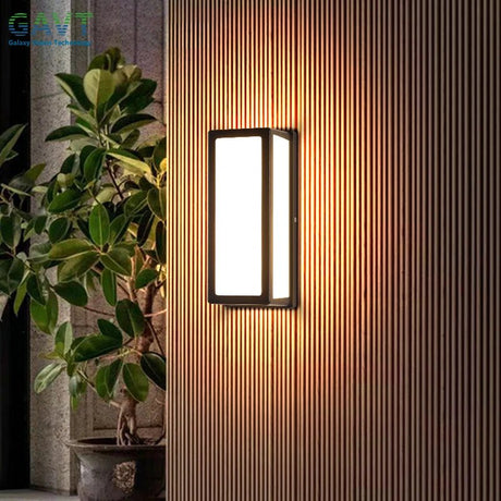Outdoor Wall Lamp Led Wall Light With Motion Sensor - Hans Lumiere