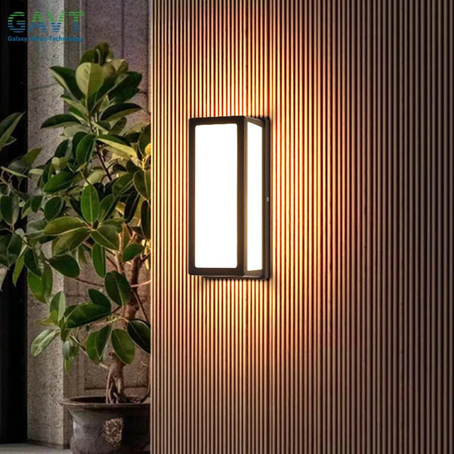 Outdoor Wall Lamp Led Wall Light With Motion Sensor - Hans Lumiere
