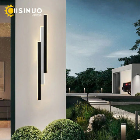 Outdoor Wall Lantern Waterproof Garden Light - Hans Lumiere