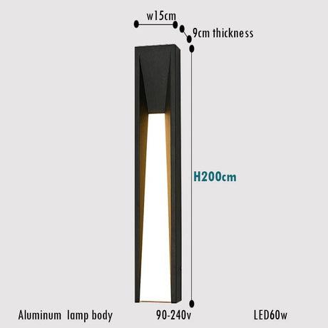 Outdoor Wall LED Lighting Fixture - Hans Lumiere