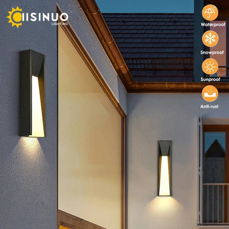 Outdoor Wall LED Lighting Fixture - Hans Lumiere