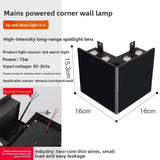 Outdoor Wall Washer Light – Stainless Steel LED for Gates & Pillars - Hans Lumiere