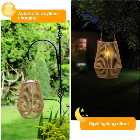 Outdoor Waterproof Hand Woven Solar Lights - Hans Lumiere