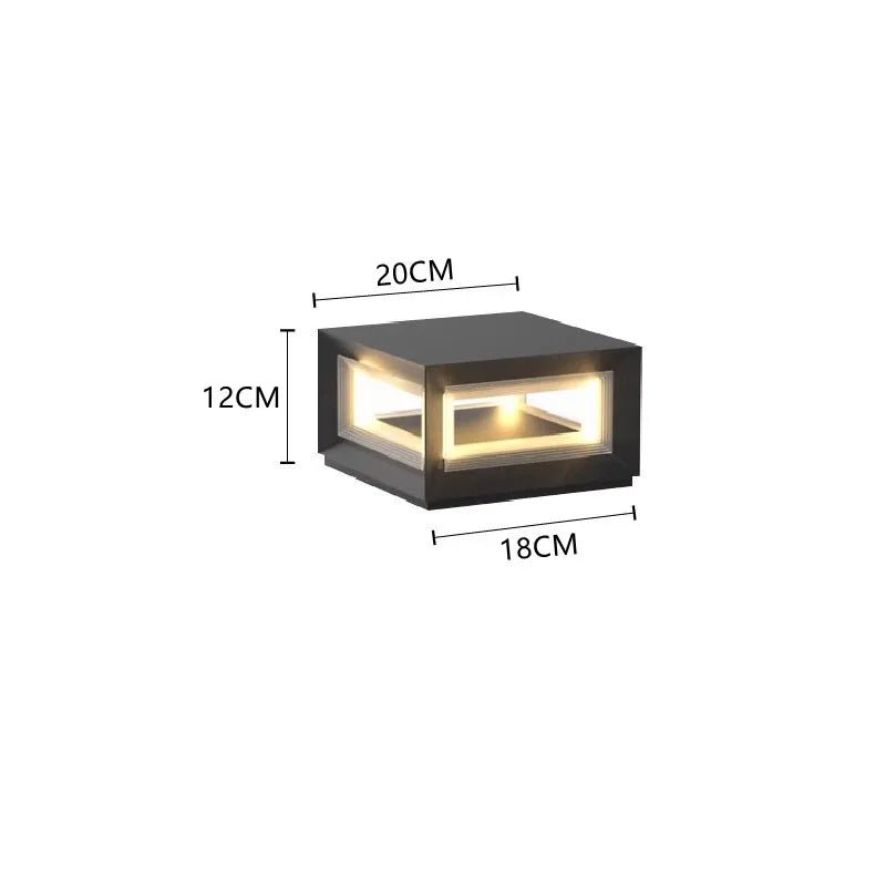 Outdoor Waterproof LED Courtyard Street Light - Hans Lumiere
