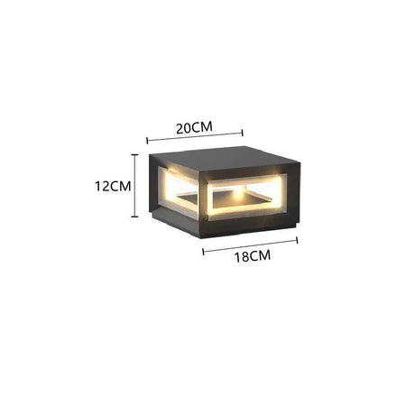 Outdoor Waterproof LED Courtyard Street Light - Hans Lumiere