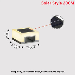 Outdoor Waterproof LED Solar Lawn Light Steet Lamp - Hans Lumiere