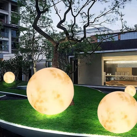 Outdoor Waterproof LED Solar Moon Lamp - Hans Lumiere