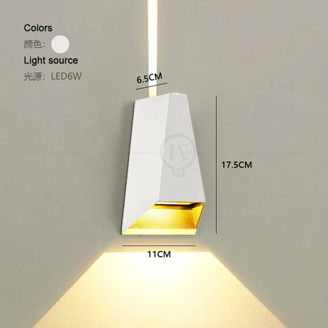 Outdoor Waterproof LED Wall Light - Hans Lumiere