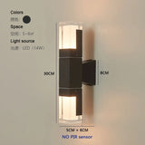 Outdoor Waterproof LED Wall Light With Pir Sensor - Hans Lumiere